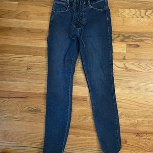 Tie up garage jeans SIZE 7 (posh did not have an option to put 7 as the size)